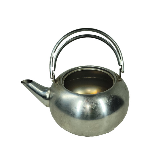 Vintage Paul Revere Ware Teapot Pan Stainless Steel Cooking Chef Cook Teapots - Picture 1 of 10
